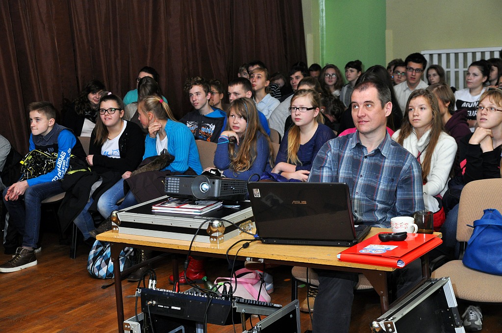 Dzień wolontariusza w ZSO nr 4 w Legnicy