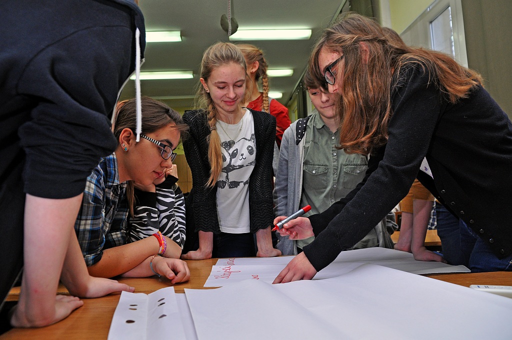 Dzień wolontariusza w ZSO nr 4 w Legnicy