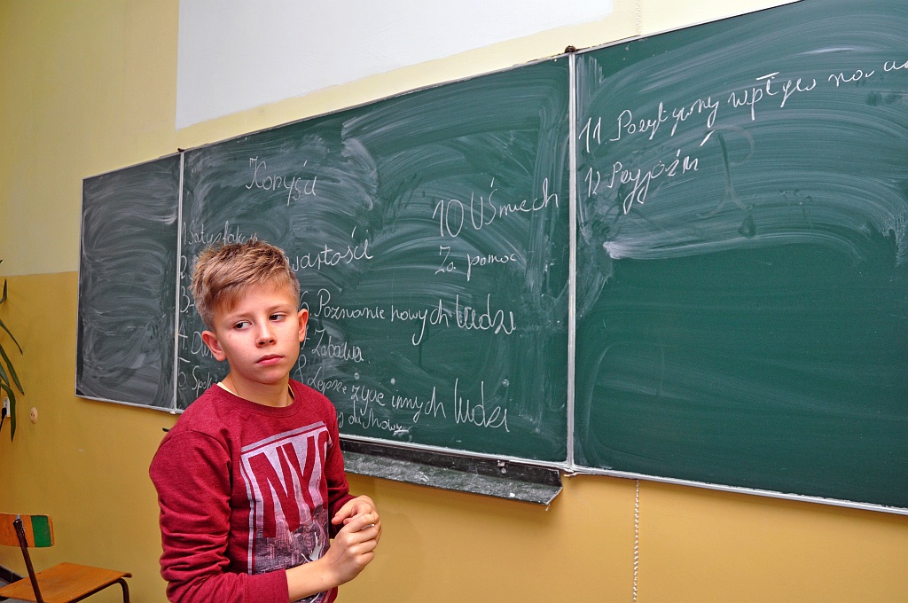 Dzień wolontariusza w ZSO nr 4 w Legnicy