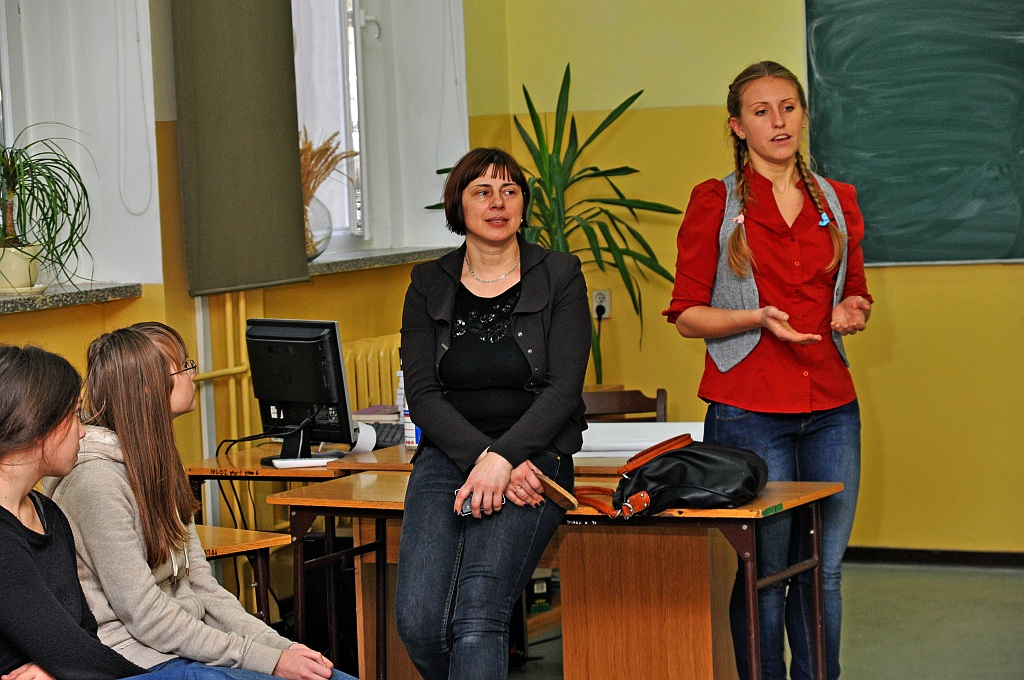 Dzień wolontariusza w ZSO nr 4 w Legnicy