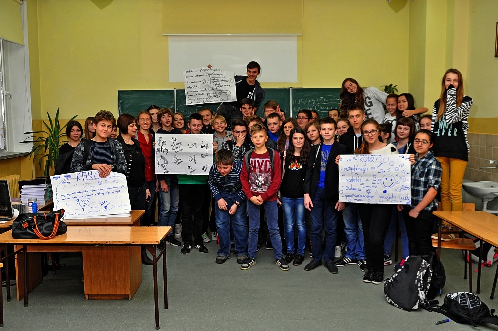 Dzień wolontariusza w ZSO nr 4 w Legnicy