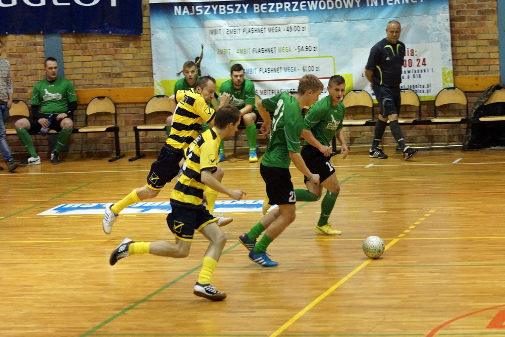 1 kolejka Legnickiej Ligi Halowej. II liga