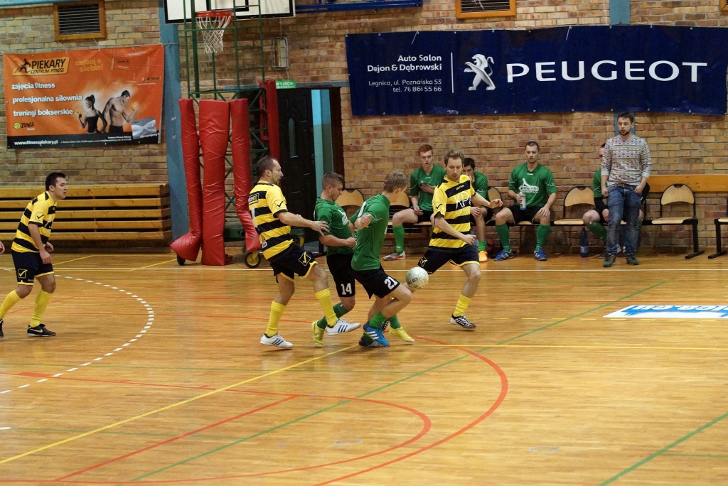 1 kolejka Legnickiej Ligi Halowej. II liga