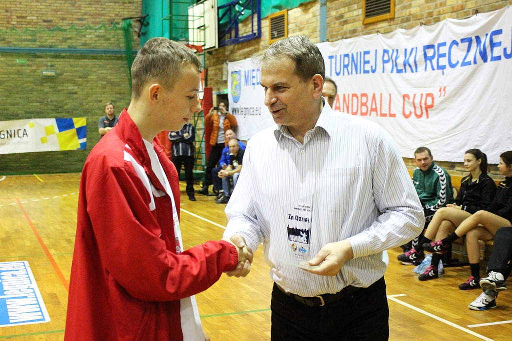 Mikołajek Handball Cup 2014. Ceremonia zakończenia
