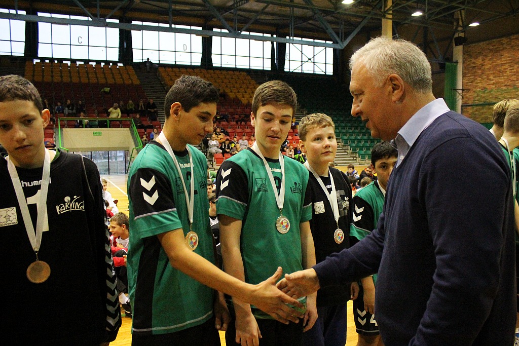Mikołajek Handball Cup 2014. Ceremonia zakończenia