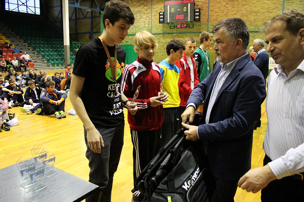 Mikołajek Handball Cup 2014. Ceremonia zakończenia