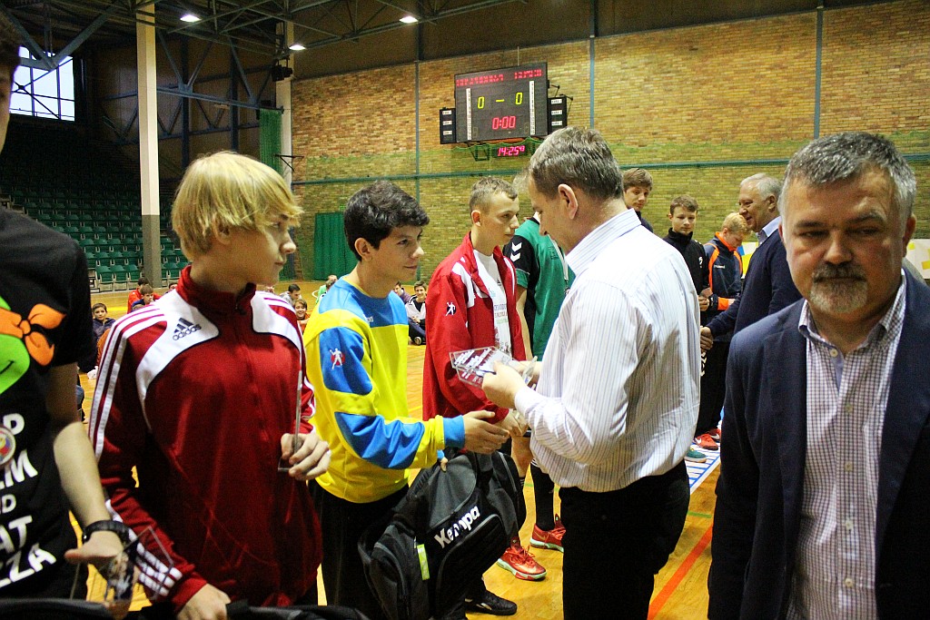 Mikołajek Handball Cup 2014. Ceremonia zakończenia