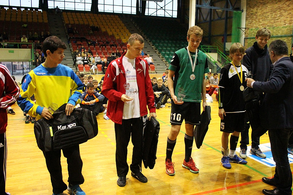 Mikołajek Handball Cup 2014. Ceremonia zakończenia