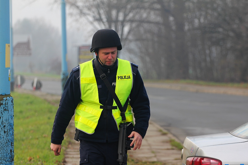 Wielkie manewry legnickiej policji