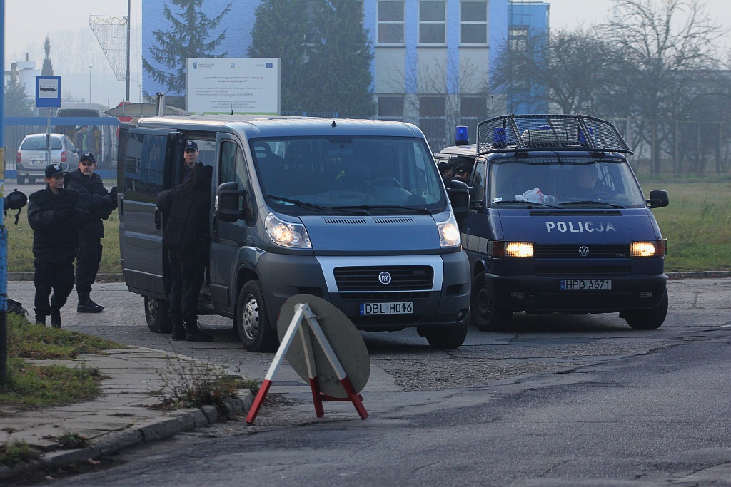 Wielkie manewry legnickiej policji