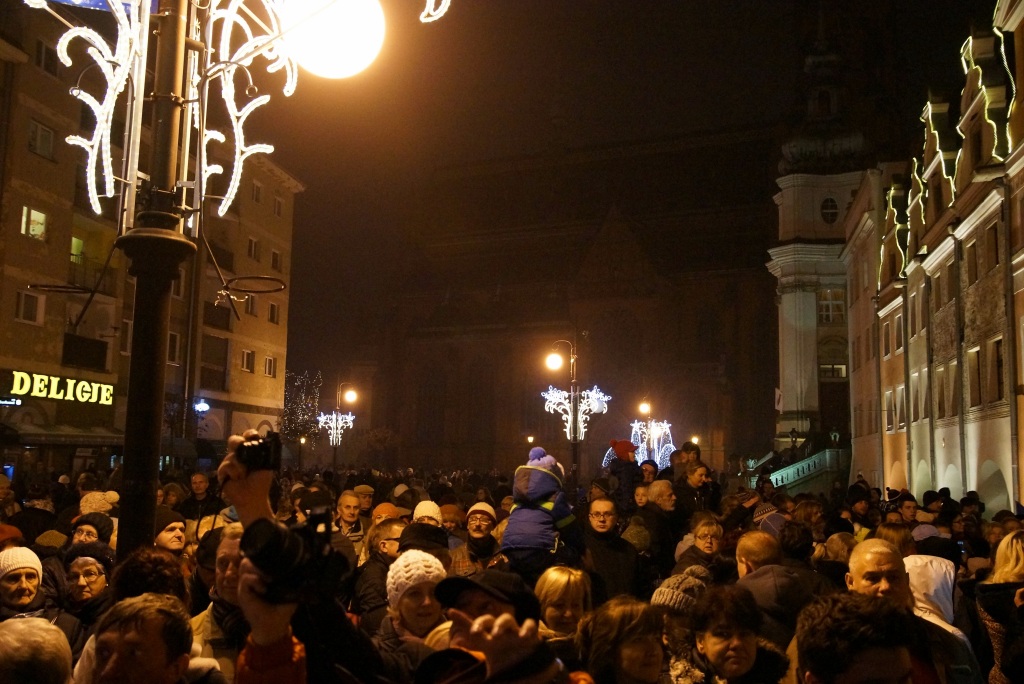 Iluminacja świąteczna w Rynku