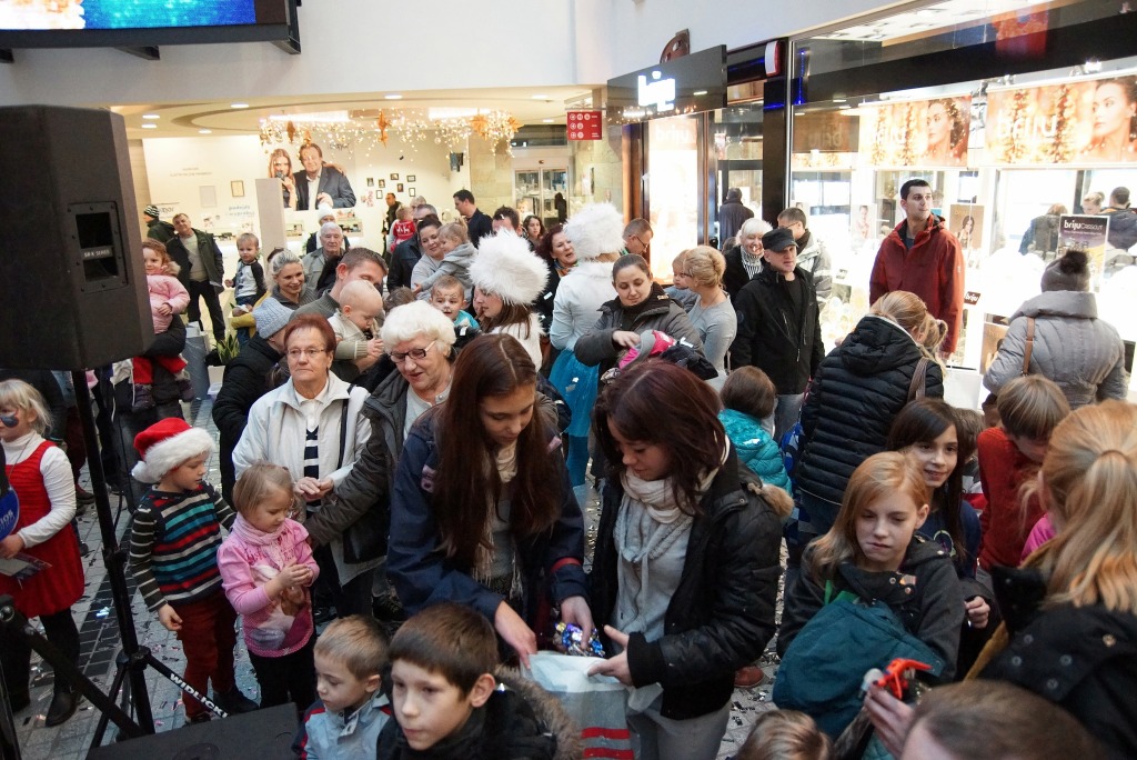 Mikołaj w Galerii Piastów