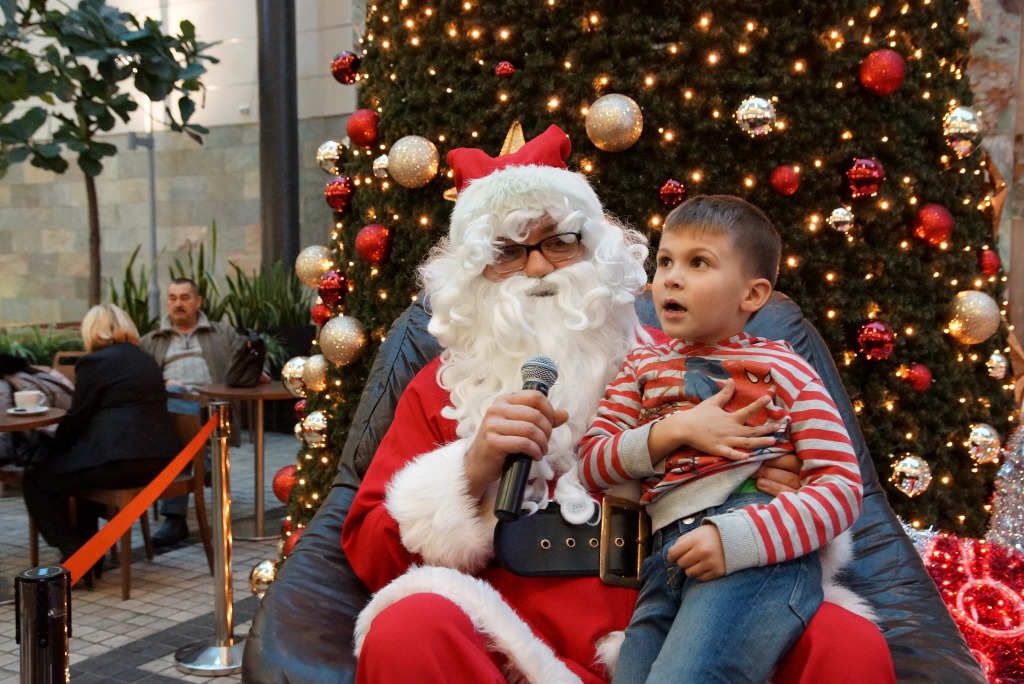 Mikołaj w Galerii Piastów