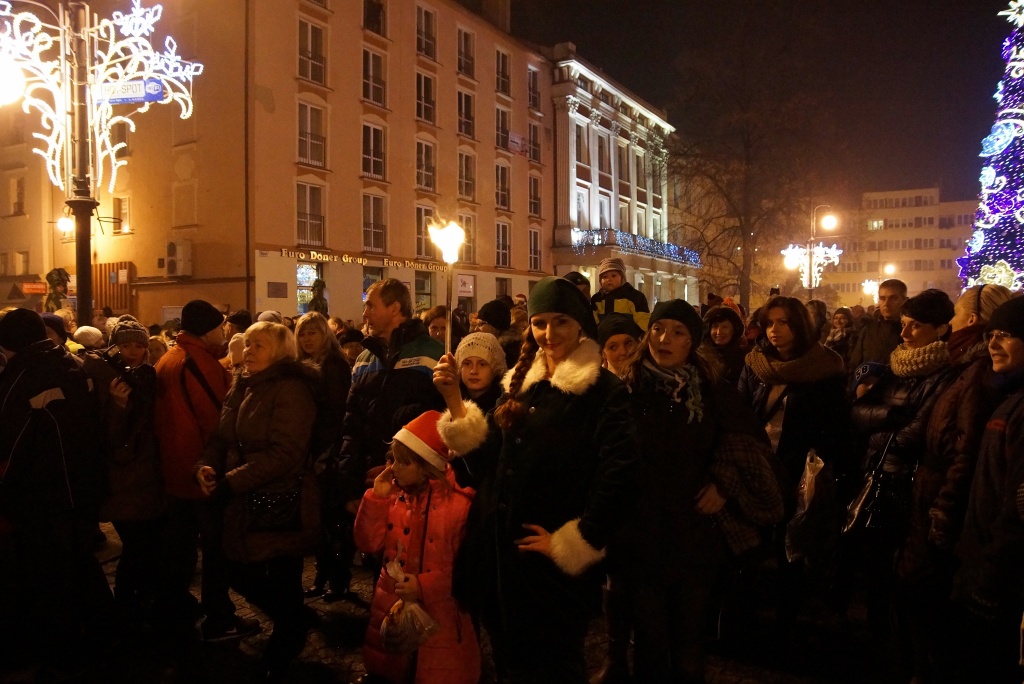 Iluminacja świąteczna w Rynku