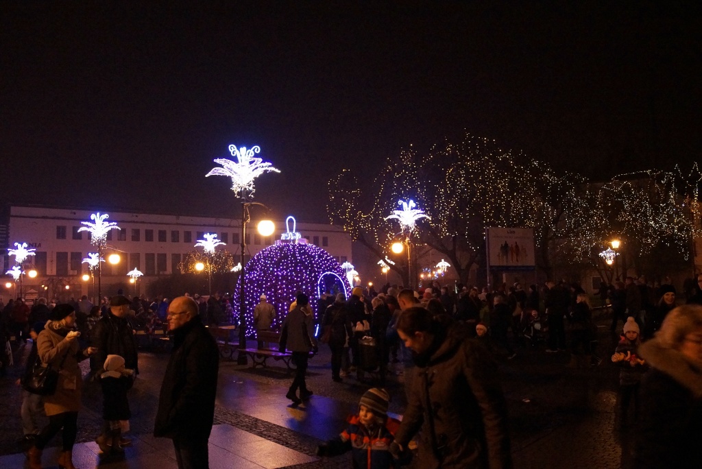 Iluminacja świąteczna w Rynku