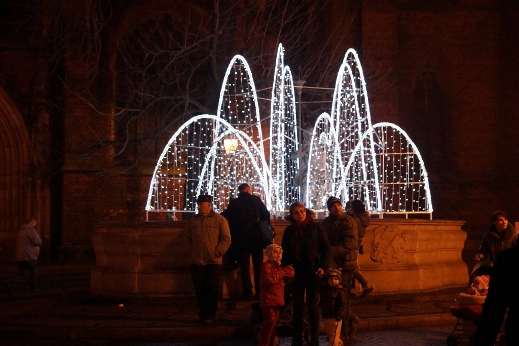 Iluminacja świąteczna w Rynku