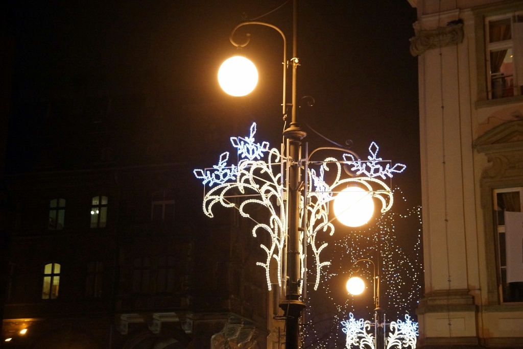 Iluminacja świąteczna w Rynku