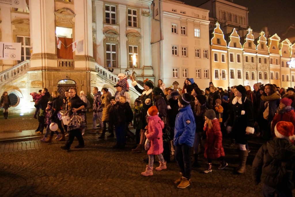 Iluminacja świąteczna w Rynku