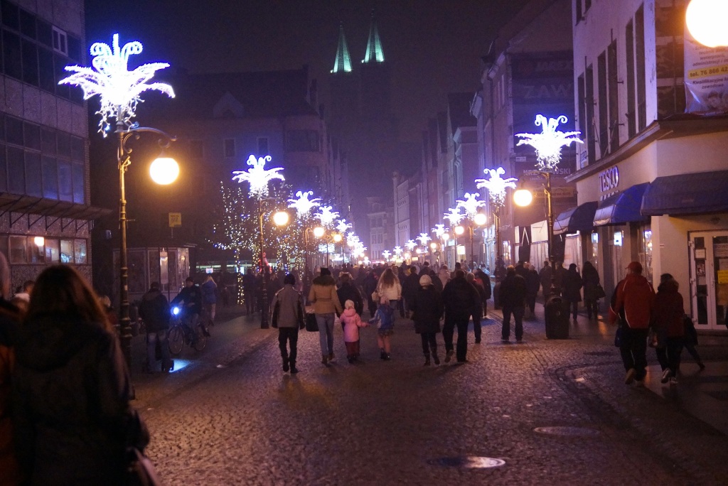 Iluminacja świąteczna w Rynku