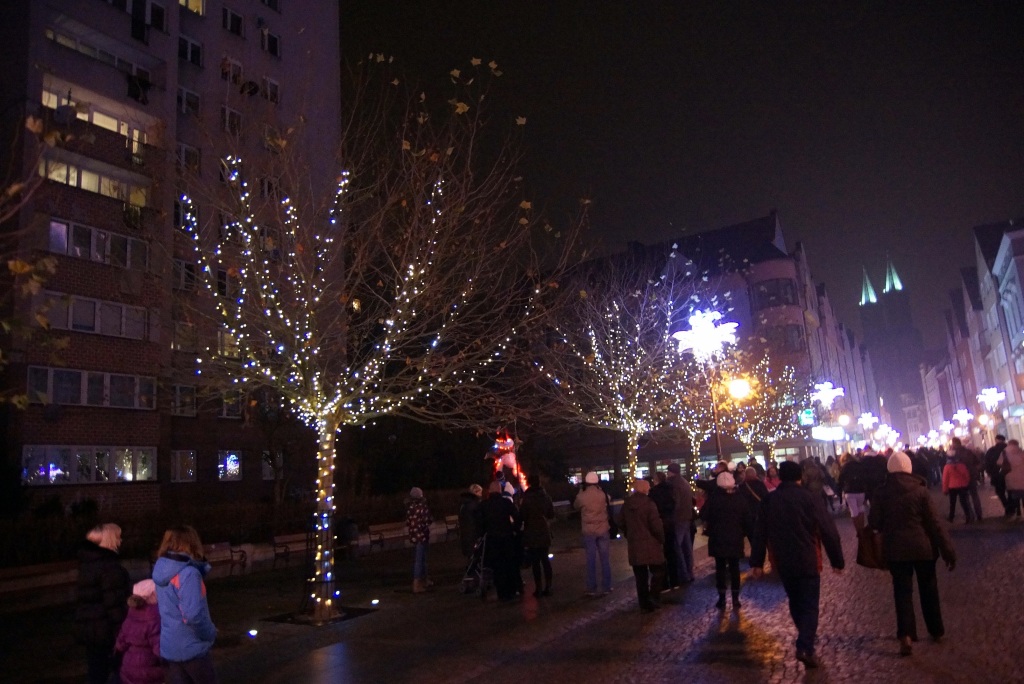 Iluminacja świąteczna w Rynku