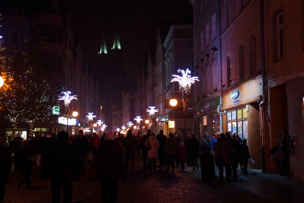 Iluminacja świąteczna w Rynku
