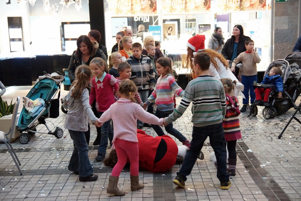 Mikołaj w Galerii Piastów