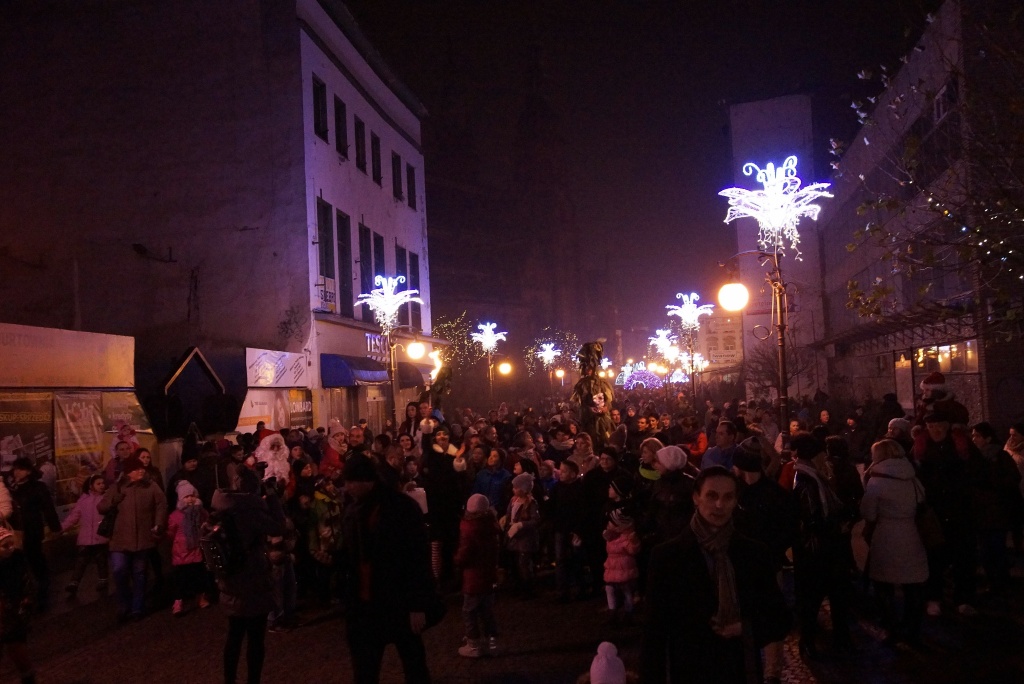 Iluminacja świąteczna w Rynku