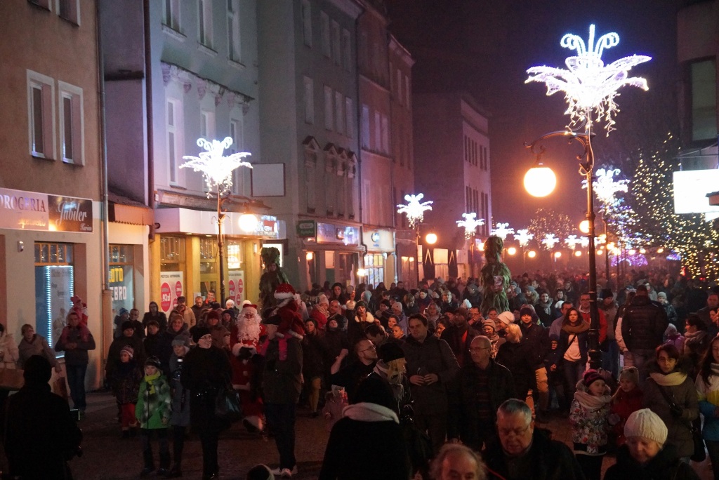 Iluminacja świąteczna w Rynku