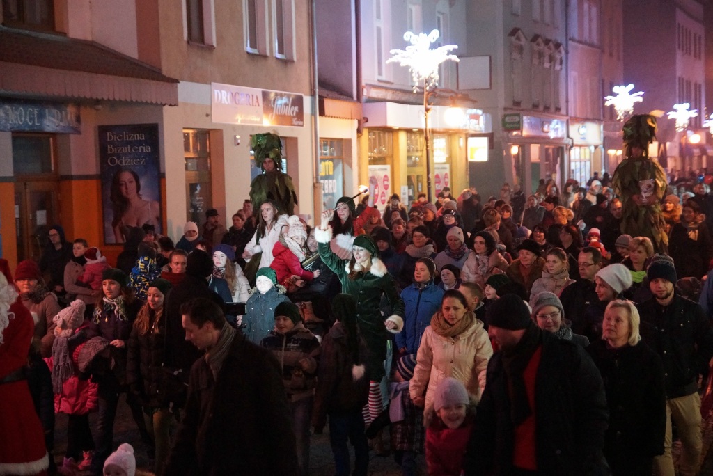 Iluminacja świąteczna w Rynku