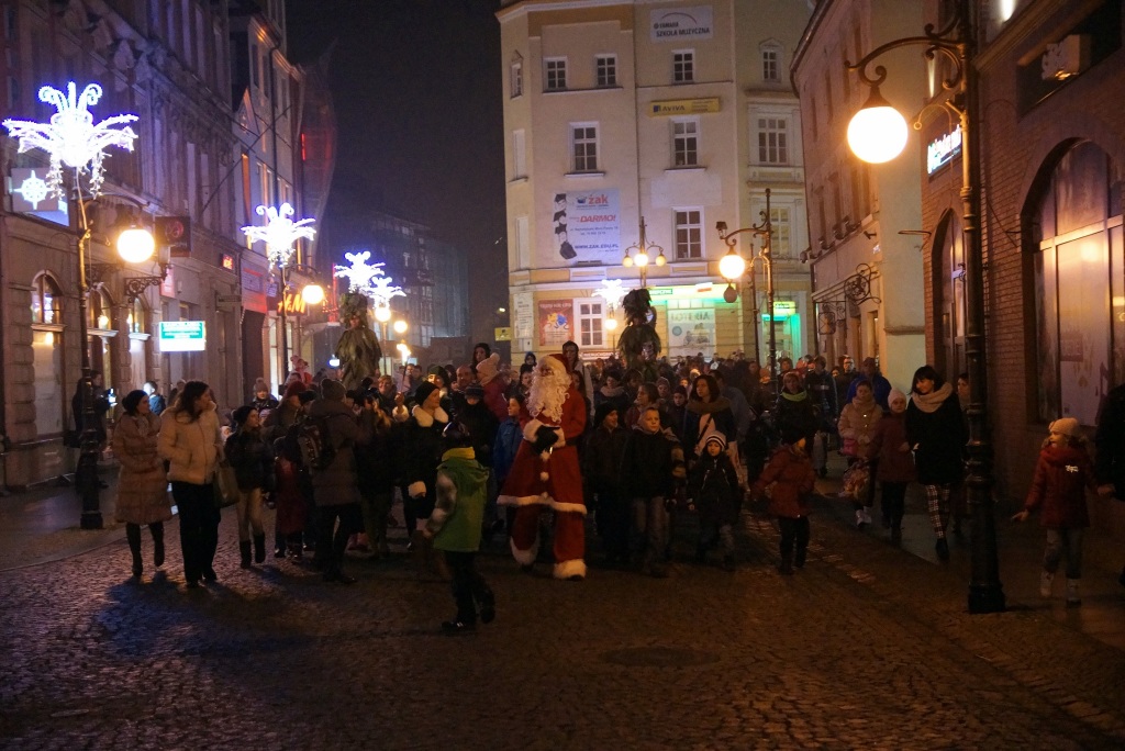 Iluminacja świąteczna w Rynku