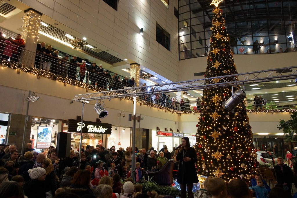 Iluminacja świąteczna w Rynku
