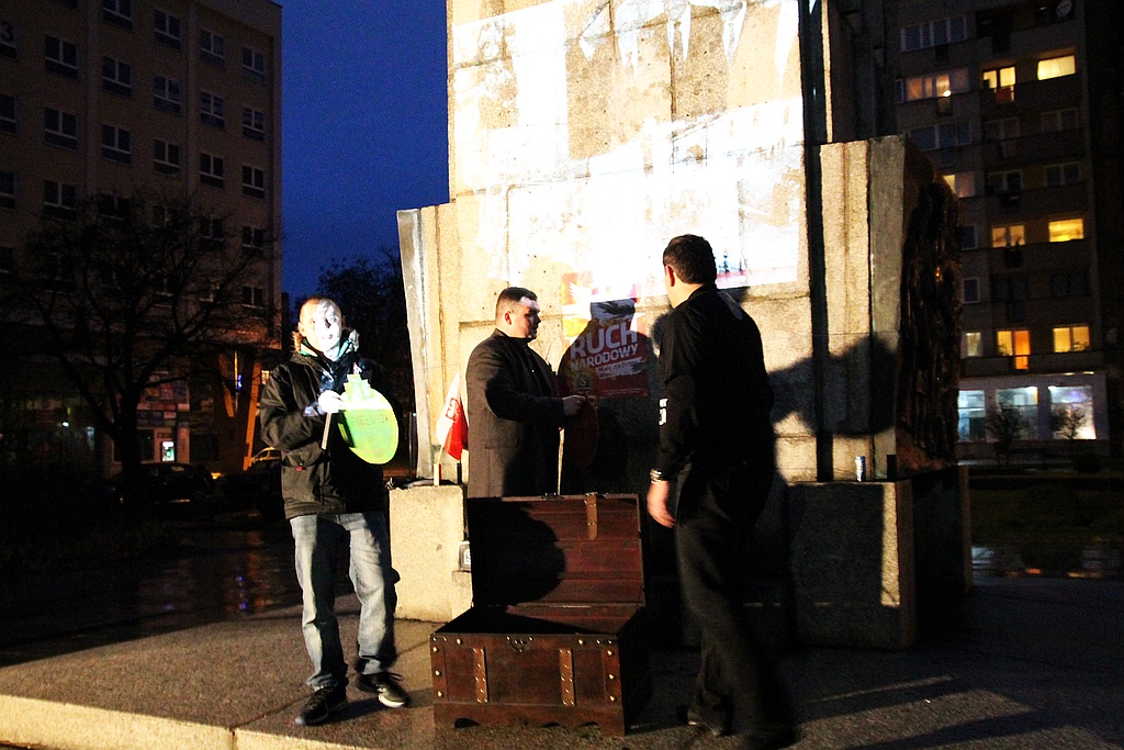 Narodowcy i Nowa Prawica na Placu Słowiańskim