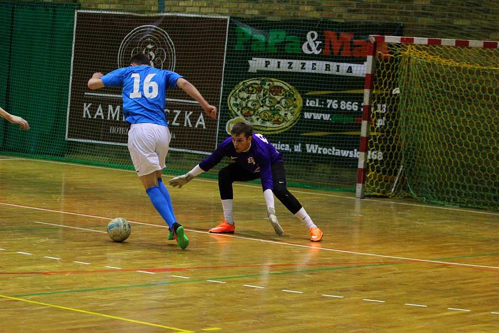 Zwyciestwo Cuprum Polkowice w Legnicy cz1