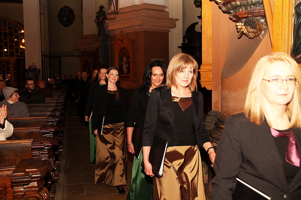 Koncert Chóru Madrygał w Kościele św.Jana
