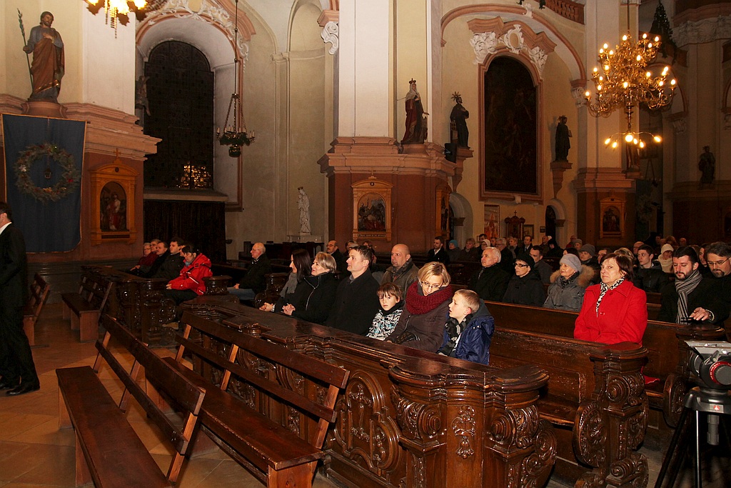 Koncert Chóru Madrygał w Kościele św.Jana
