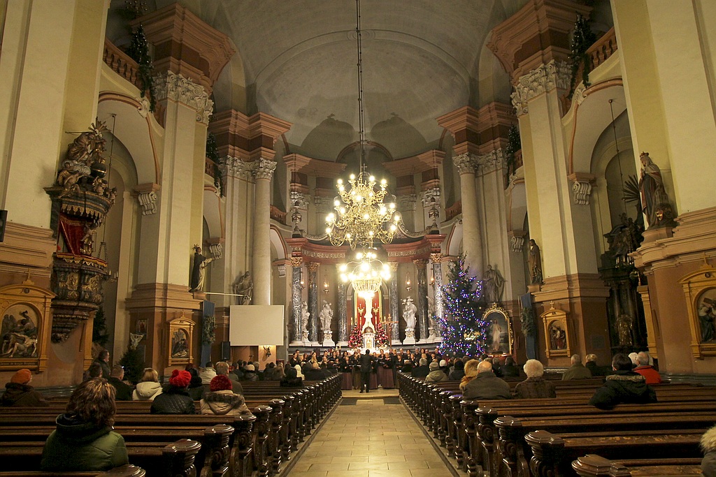 Koncert Chóru Madrygał w Kościele św.Jana