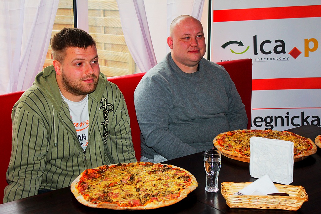 Piotr Grzelak Mistrzem Legnicy w jedzeniu pizzy