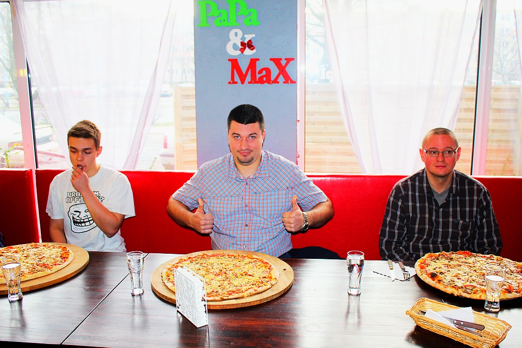 Piotr Grzelak Mistrzem Legnicy w jedzeniu pizzy