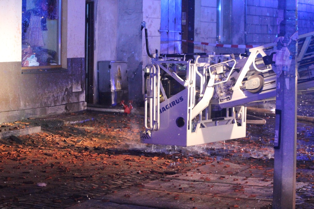 Pożar mieszkania przy ulicy Wrocławskiej
