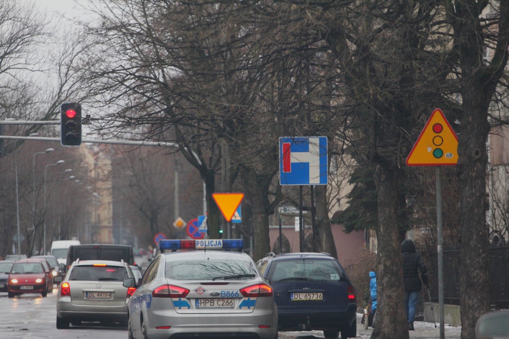 Obława policyjna w Legnicy