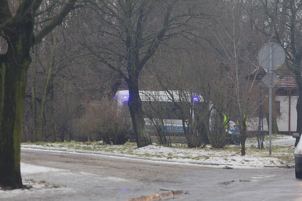 Obława policyjna w Legnicy