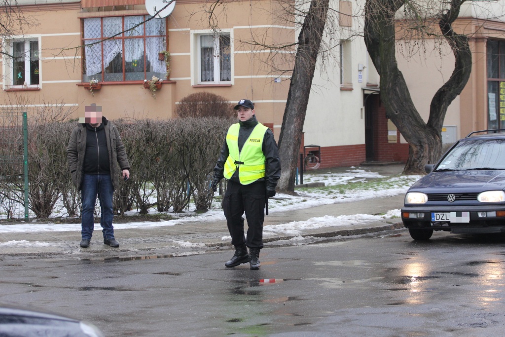 Obława policyjna w Legnicy