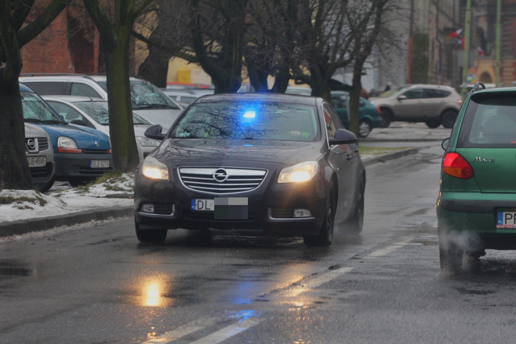 Obława policyjna w Legnicy
