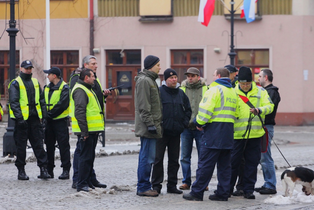 Obława policyjna w Legnicy