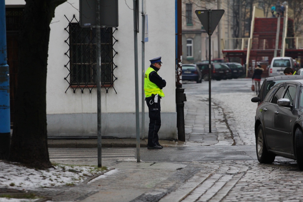 Obława policyjna w Legnicy