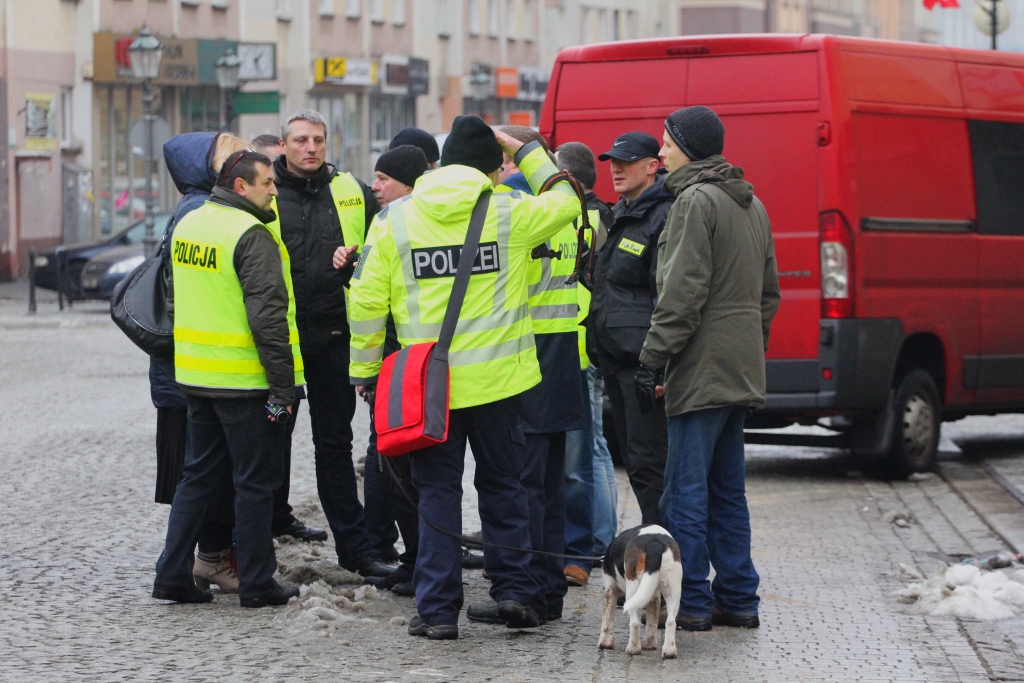 Obława policyjna w Legnicy