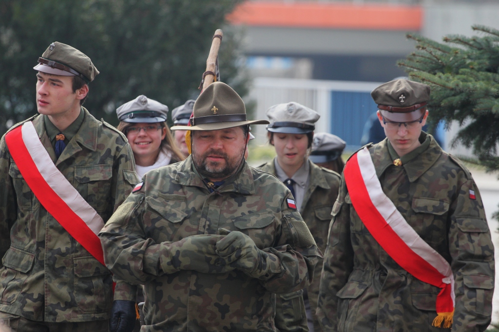 Msza i warta honorowa dla Żołnierzy Wyklętych