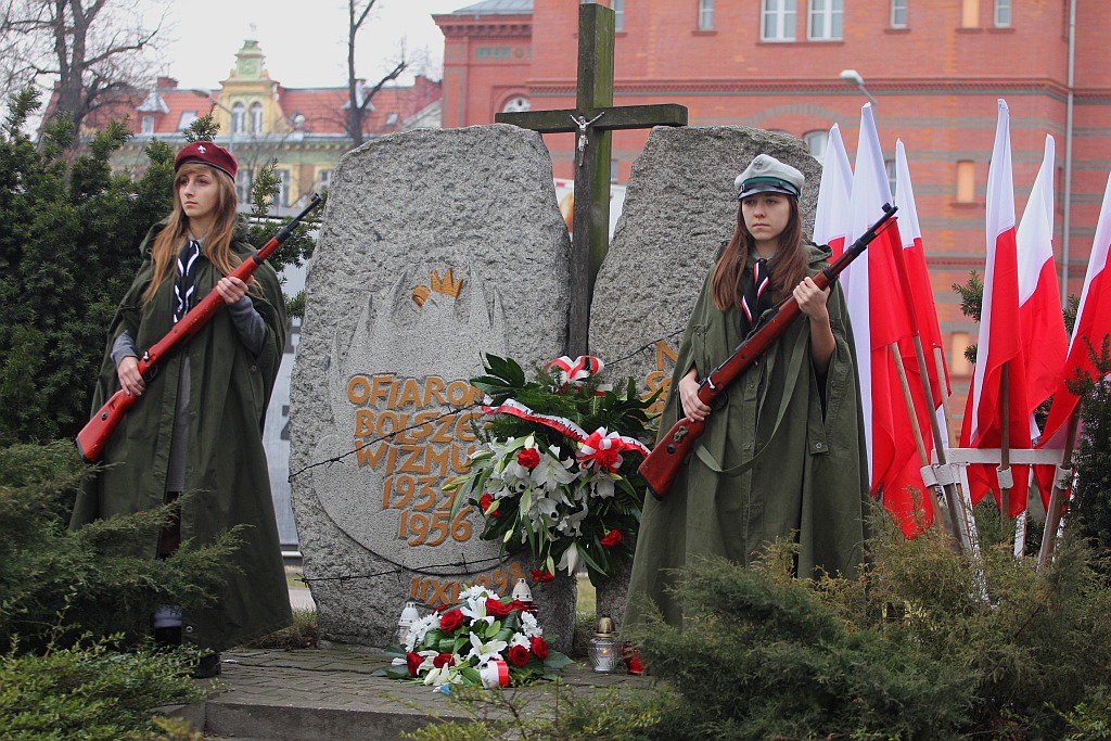 Msza i warta honorowa dla Żołnierzy Wyklętych