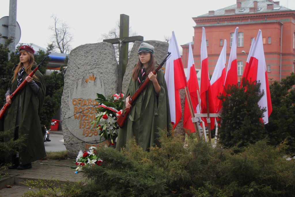 Msza i warta honorowa dla Żołnierzy Wyklętych