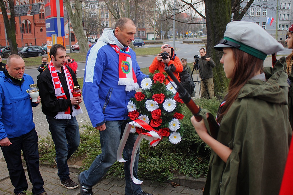 Msza i warta honorowa dla Żołnierzy Wyklętych